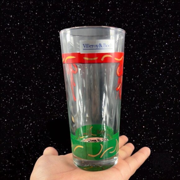 Villeroy and Boch Christmas Peace Drinking Tumbler France Lamb 1996 Single VTG - Picture 3 of 11